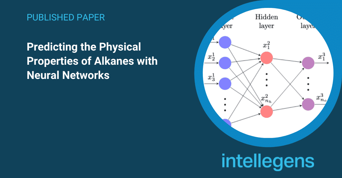 Predicting physical properties of alkanes with neural networks