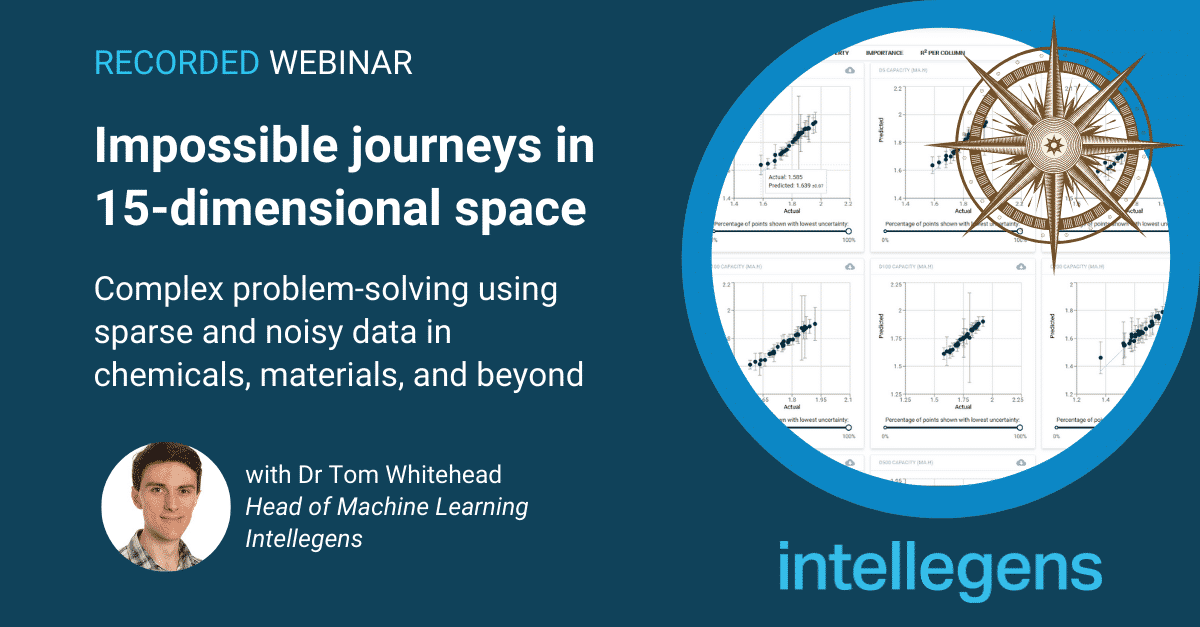 Recorded webinar - introducing the Alchemite technology and its use in solving high-dimensional problems
