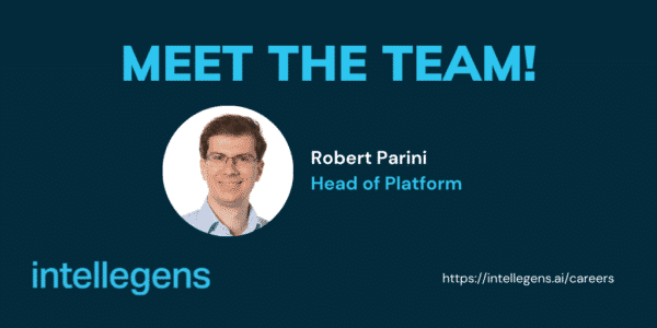 Meet the Team - Robert Parini