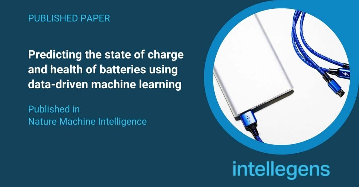 Predicting the state of charge and health of batteries
