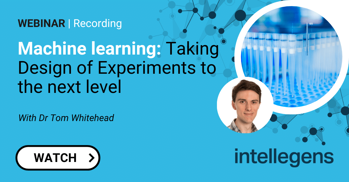 Recorded webinar – Machine Learning: Taking Design of Experiments to the next level