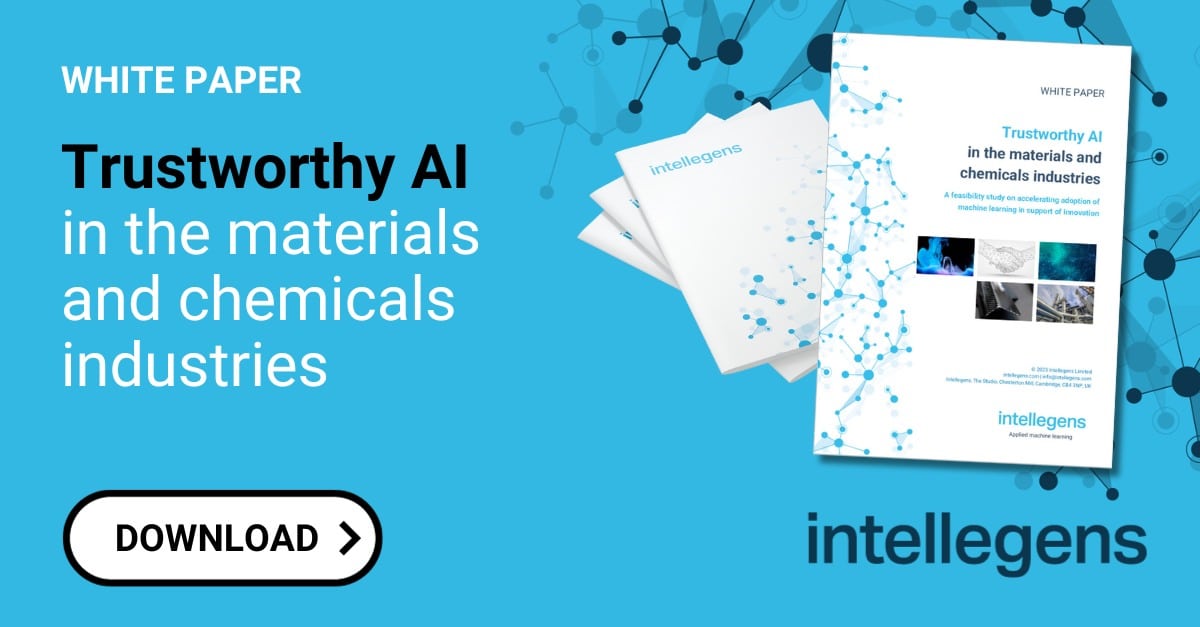 Trustworthy AI in the materials and chemicals industries