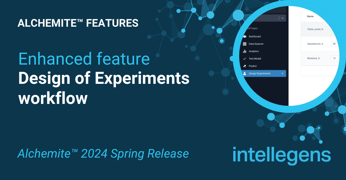 Enhanced Design of Experiments workflow