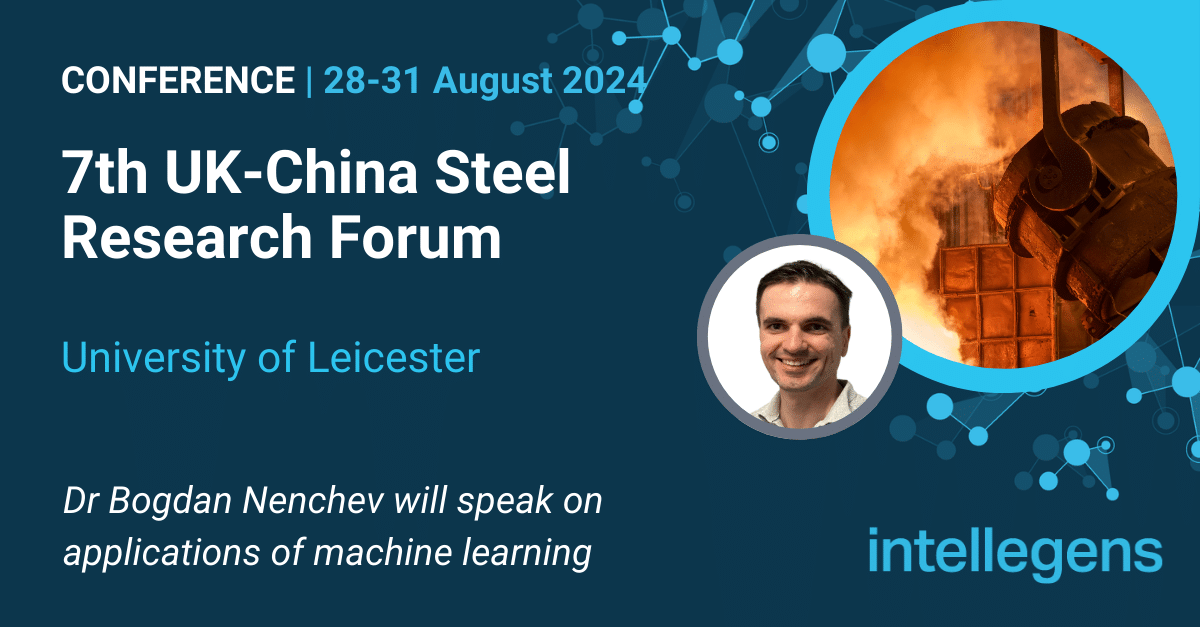 7th UK-China Steel Research Forum (28-31 Aug)