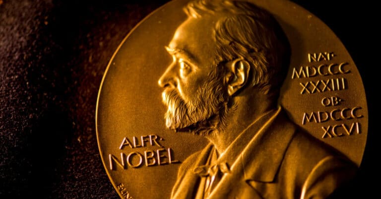 Nobel prize medal