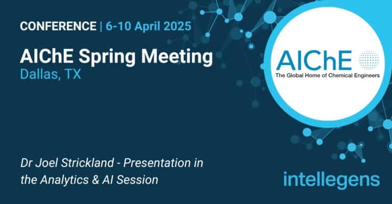 Intellegens at the AIChE Spring Meeting