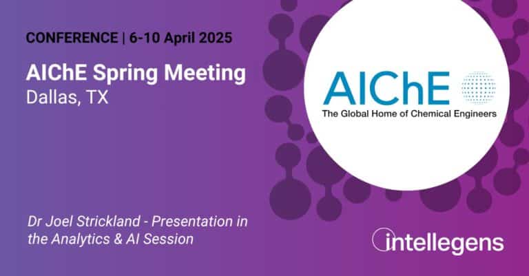 Intellegens at the AIChE Spring Meeting 2025