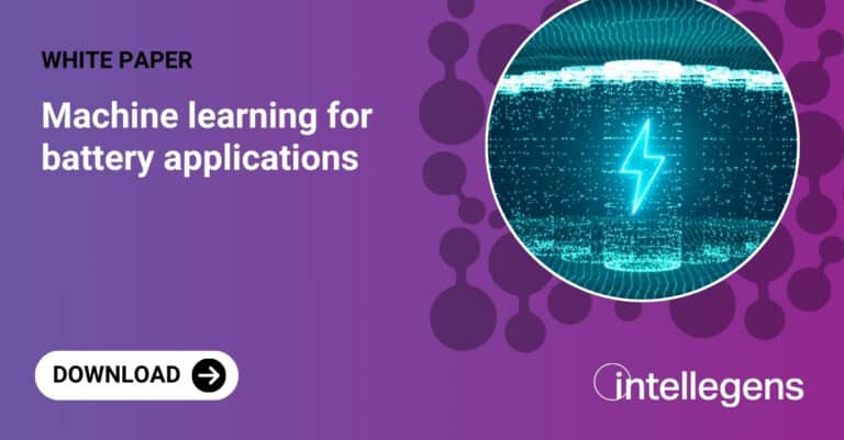 White paper - machine learning for battery applications
