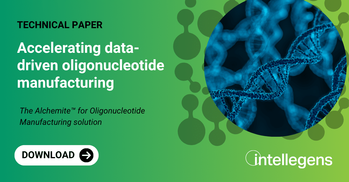 Technical Paper: Accelerating data-driven oligonucleotide manufacturing